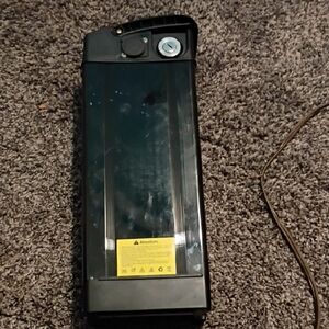 Black Electric Bike Battery